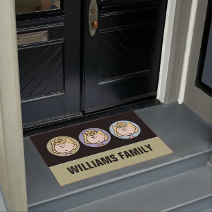 Paillasson cacahuètes   Visages de Sally