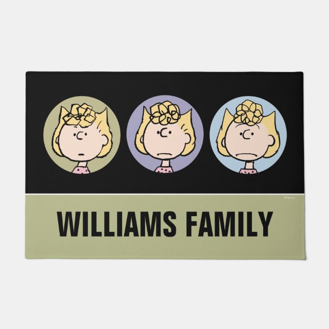 Paillasson cacahuètes | Visages de Sally (Devant)