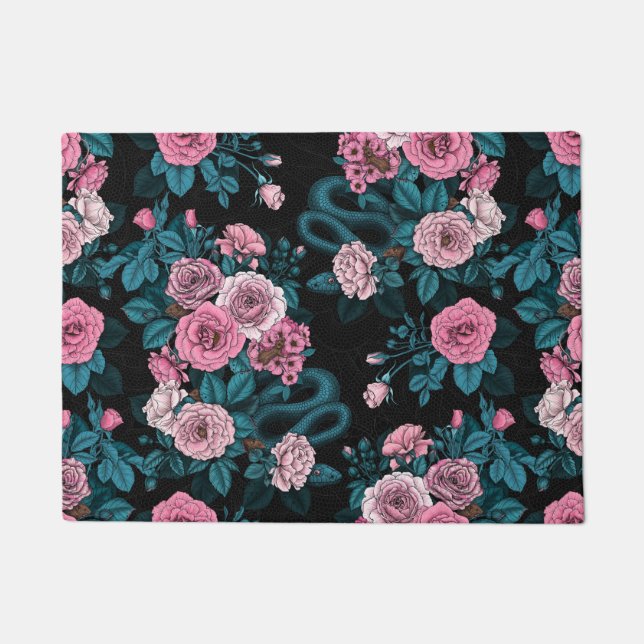 Paillasson Caché en rose 2 (Devant)