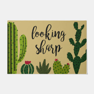 Paillasson Cactus À La Recherche De Mat Sharp, Amant Plante