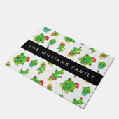 Paillasson Cactus mignons, Cactus Motif, Succulent, Votre Nom (Incliné)