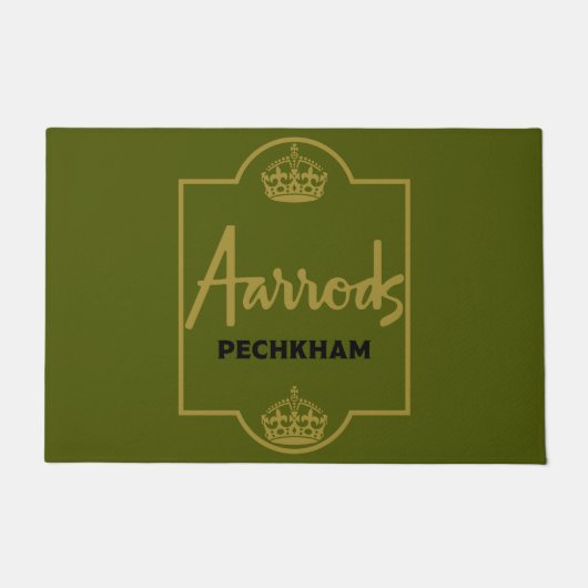 Paillasson Cadeau classique britannique de nouveauté (Devant)