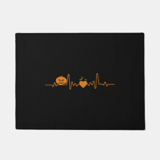 Paillasson Cadeau Halloween Heartbeat pour Halloween