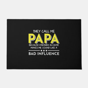 Paillasson Cadeau Papa On M'appelle Papas