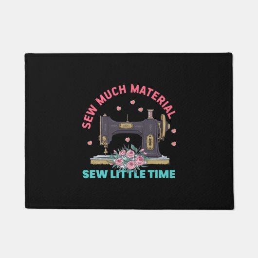 Paillasson Cadeau Quilter | Quelques matériaux (Devant)