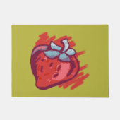 Paillasson Cadeaux fraises (Devant)