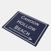 Paillasson Cahoon Hollow Beach Wellfleet MA Doormat (Incliné)