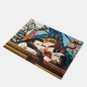 Paillasson Calico Cat Dragon Rouge (Incliné)