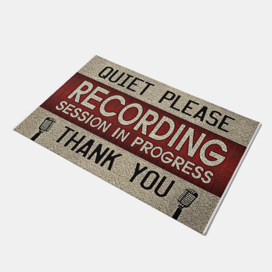 Paillasson Calme Enregistrez La Session En Cours (Incliné)