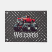 Paillasson Camion monstre rouge (Devant)