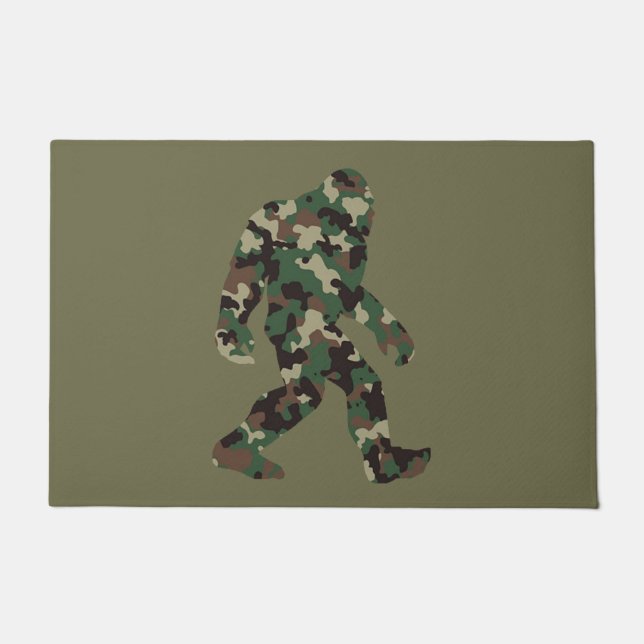 Paillasson Camo Bigfoot Sasquatch (Devant)