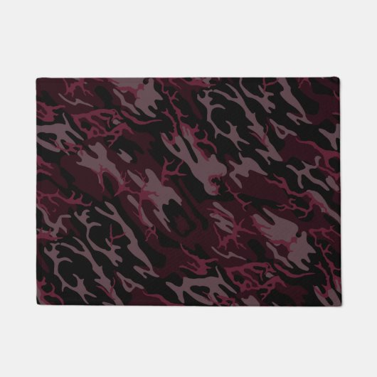 Paillasson Camo rouge foncé (Devant)