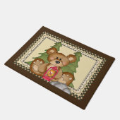 Paillasson Camping Bear fun Camper doormat (Incliné)