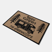 Paillasson Camping Bus Design Portable, Camping Mat (Incliné)