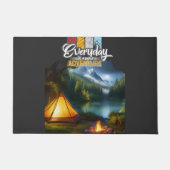 Paillasson Camping et voyage d'aventure moderne (Devant)