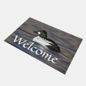 Paillasson Canard de l'oeil d'or mâle (Incliné)