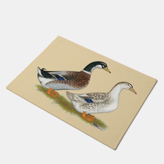 Paillasson Canards :  Appleyard argenté (Incliné)
