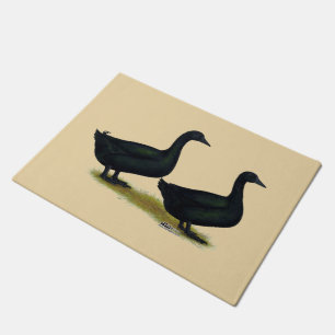 Paillasson Canards : Cayugas noir