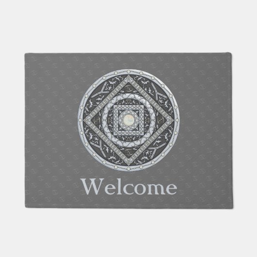 Paillasson Cancer Mandala Doormat (Devant)