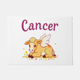Paillasson Cancer Zodiaque Vache Png, Cancer Mignon
