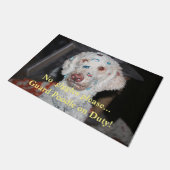 Paillasson Caniche collant (Incliné)