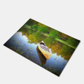 Paillasson Canot sur le lac Porte Mat (Incliné)