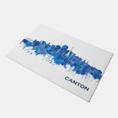 Paillasson Canton Ohio Skyline Blue (Incliné)