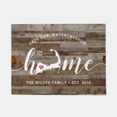 Paillasson Cape Cod Accueil Ville Style personnalisé (Devant)