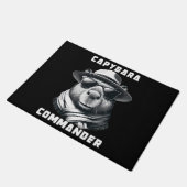 Paillasson Capybara Avec Lunettes De Soleil Capy Commander (Incliné)