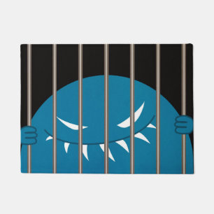 Paillasson Caractère Monstre Malin Kingpin emprisonné gothiqu