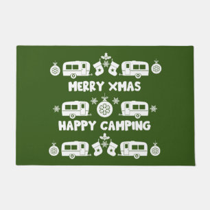 Paillasson Caravane Joyeux Noël Camping