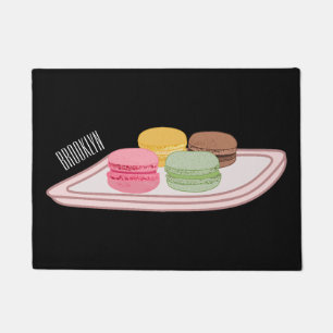 Paillasson Caricature de Macaron