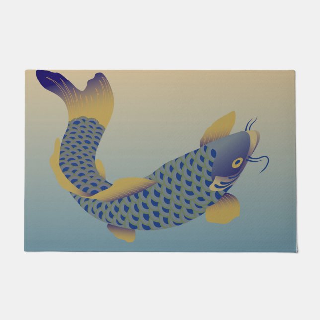 Paillasson Carpe japonaise (Devant)