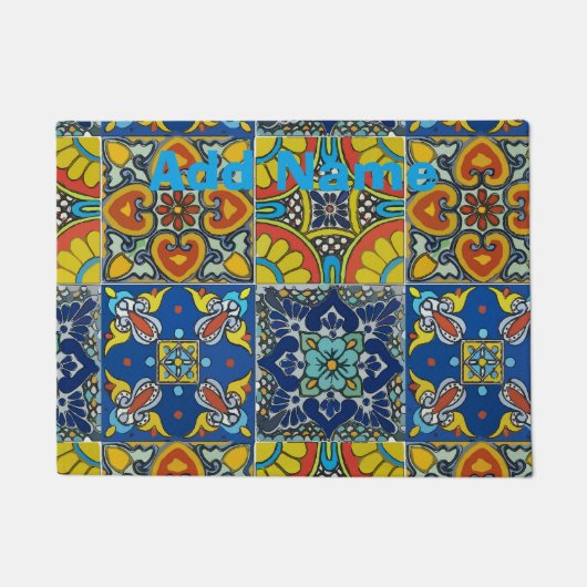 Paillasson Carreaux Abstraits (Devant)