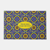 Paillasson Carrelage de tournesol vintage : Antique étage déc (Devant)