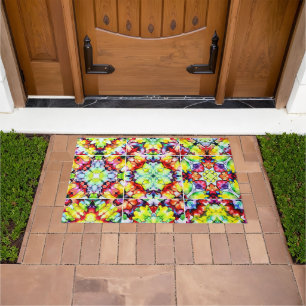 Paillasson Carrelage méditerranéen, Carreaux d'encre d'alcool