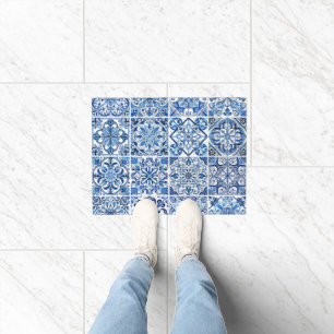 Paillasson Carrelage méditerranéen, Portugais, Azulejo, Majol