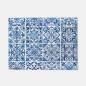 Paillasson Carrelage méditerranéen, Portugais, Azulejo, Majol (Devant)