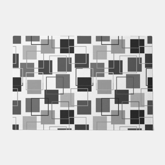 Paillasson Carrés et grands titres (Devant)