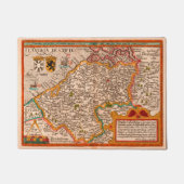 Paillasson Carte du comté de Flandre (1609) (Devant)