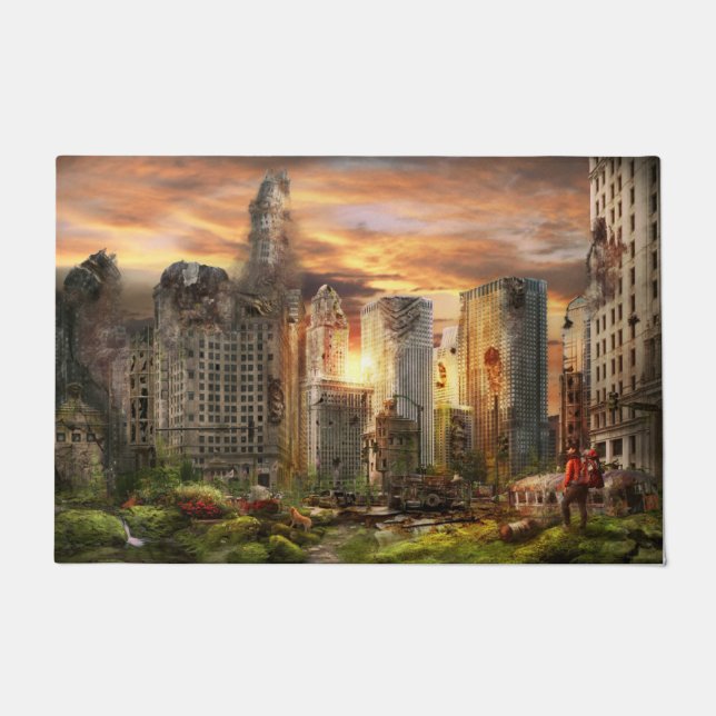 Paillasson Catastrophe - Chicago, IL - Il faut marcher le chi (Devant)