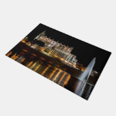 Paillasson Cathédrale de Palma de Majorque la nuit - Espagne (Incliné)