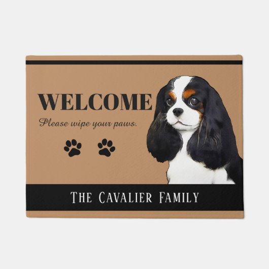 Paillasson Cavalier King Charles Spaniel (Devant)