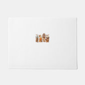 Paillasson Cavalier King Charles Spaniel Fall Café Hallowee (Devant)