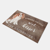 Paillasson Cavalier King Charles Spaniel Porte Mat (Incliné)