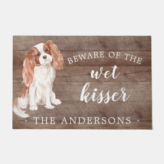 Paillasson Cavalier King Charles Spaniel Porte Mat (Devant)
