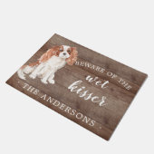 Paillasson Cavalier King Charles Spaniel Porte Mat (Incliné)