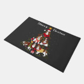 Paillasson Cavalier King Charles Spaniel Tree Xmas (Incliné)