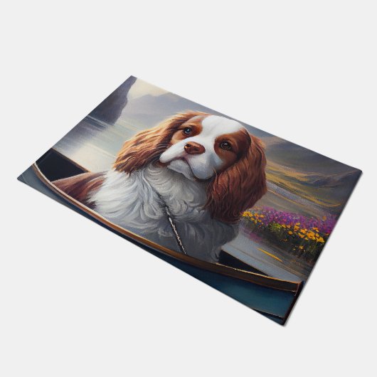Paillasson Cavalier King sur une rame : une aventure Pittores (Incliné)