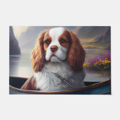 Paillasson Cavalier King sur une rame : une aventure Pittores (Devant)